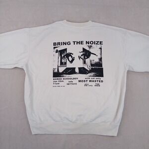 John Galt XL Mens Sweatshirt Bring‎ The Noiz Skater 26x26 Oversized Baggy